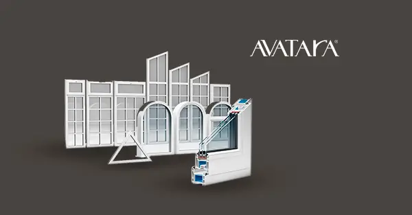 sistemas de ventanas de PVC de alta gama con perfiles multicámara y doble vidrio para aislamiento térmico y acústico